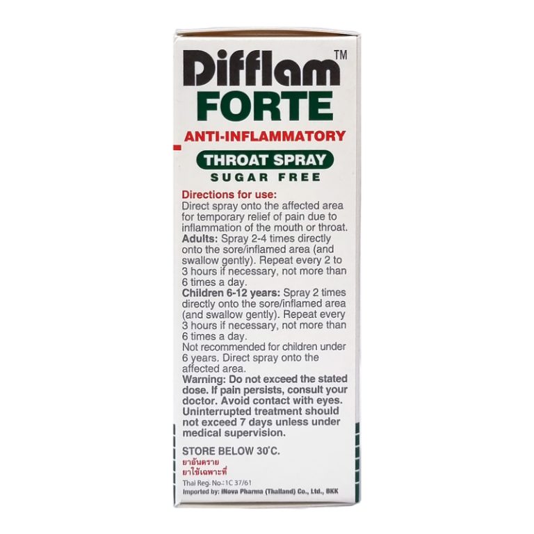 ดิฟแฟลม ฟอร์ท สเปรย์ Difflam Forte spray 15ml - Radutit9