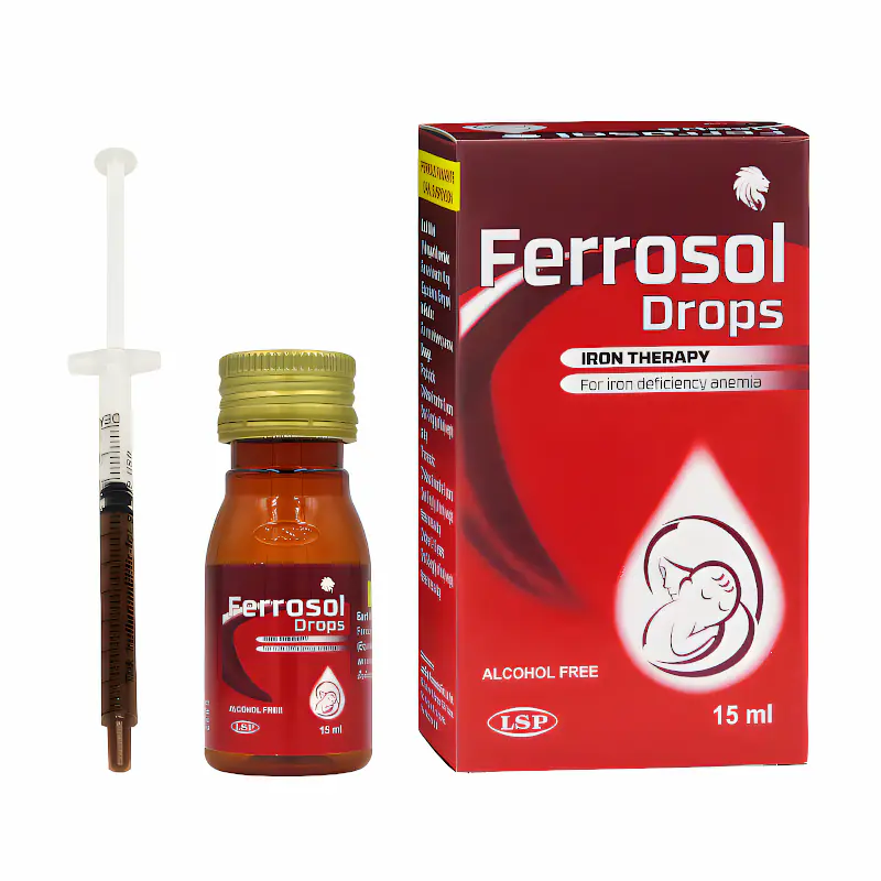 เฟอโรโซล หยด Ferrosol drops 15ml - Radutit9