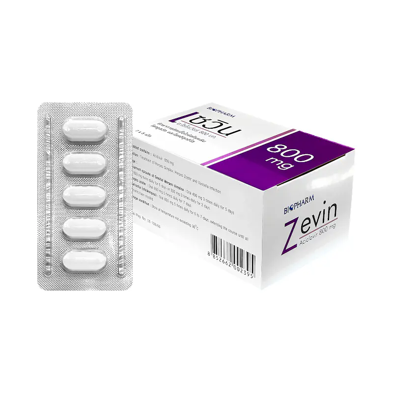 เซวิน 800mg Zevin 5เม็ด / กล.7แผง - Radutit9